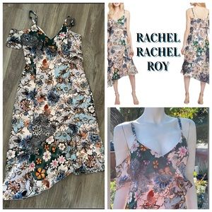 RACHEL Rachel Roy Wonderlust Floral Ruffled Dress.